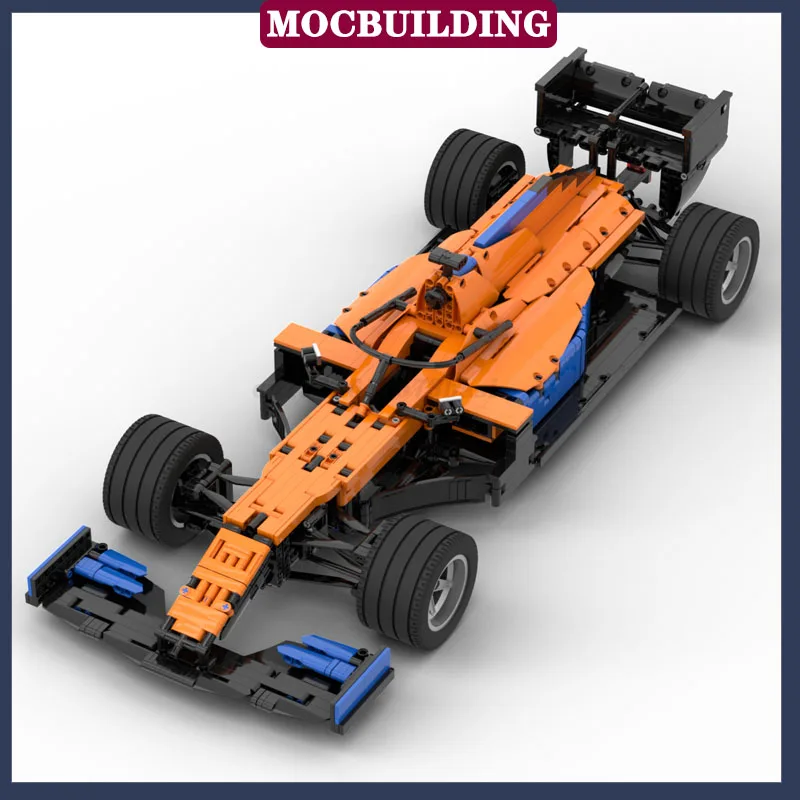 MOC ̽ 1:8    , F1 Ƽ ī, ҳ ÷ 峭, DIY  Ʈ