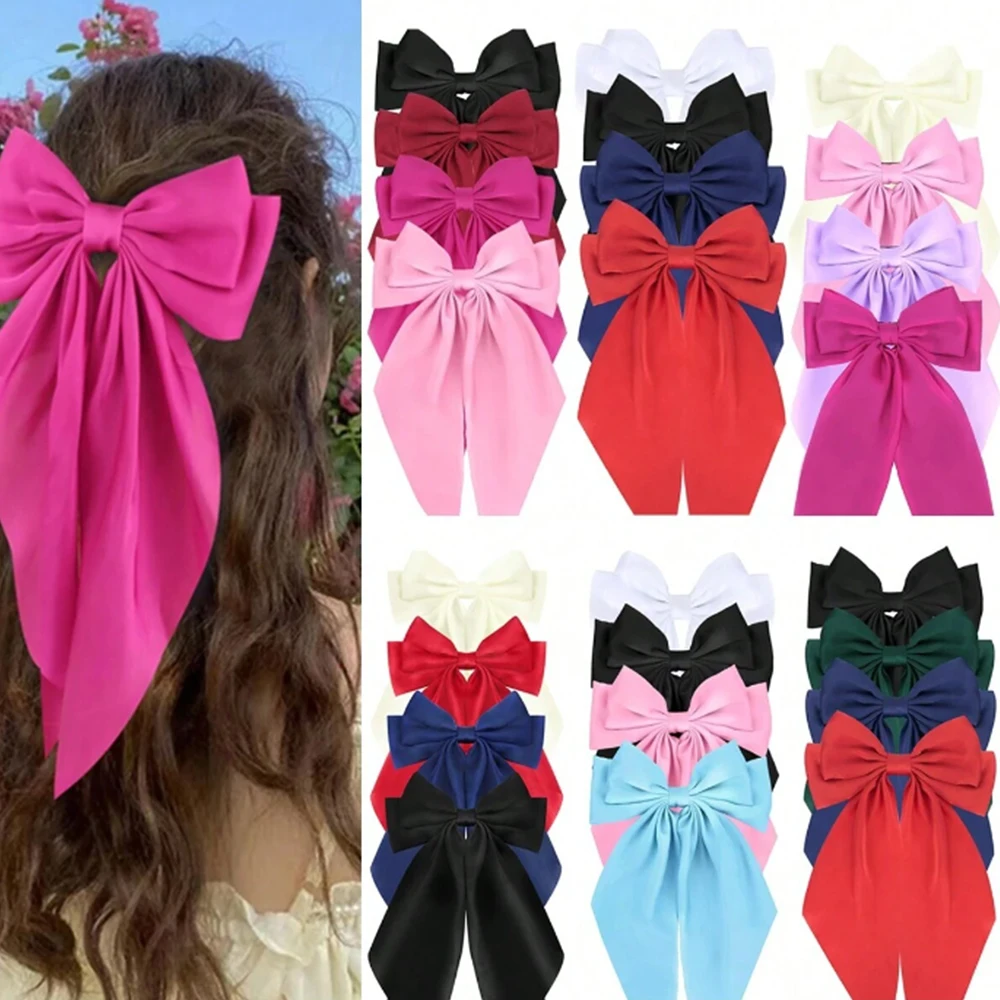 Beige - Handmade Women's Bow Hair Clip 36