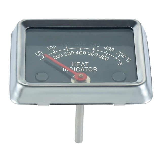 TERMOMETRO DA FORNO analogico in acciaio inox barbecue griglia indicatore  di tem EUR 7,61 - PicClick IT