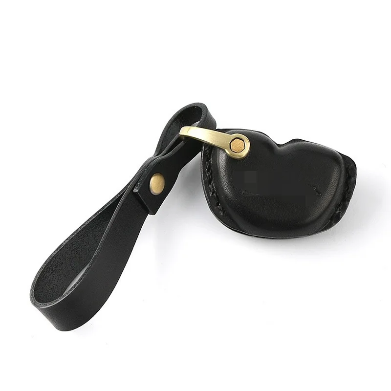 Leather Motorcycle Key Case Shell Cover and Lock Opener
