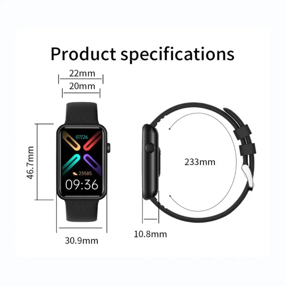 Vivo X Fold3 Pro X100 울트라 스마트 워치 블루투스 통화, 건강한 심박수, 혈액 산소, 수면 모니터링, 모션 트랙 레이디