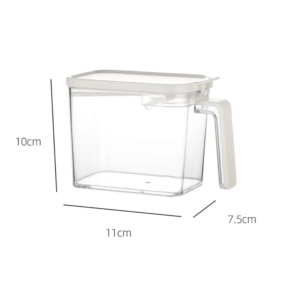 Can Salt Sesame Bottle BBQ Cooking Herbs Organizer Bento Box Pepper Sugar Container Seasoning Jars Quantitative Seasoning Box 5