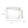 Can Salt Sesame Bottle BBQ Cooking Herbs Organizer Bento Box Pepper Sugar Container Seasoning Jars Quantitative Seasoning Box 5