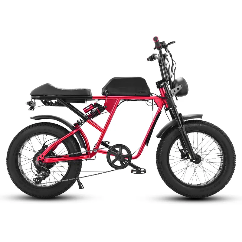 factory sale 16 inch 3 0 fat tire electric bike 48v 60v 500w 800w 1000w snow e bike aluminum alloy iron electric bicycle custom Variable Speed Mountain Electric Vehicle, Snow Assisted Vehicle, Off-road 20 Inch Wide Tire Electric Bicycle