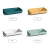 Self Adhesive Bathroom Shelves Wall Mounted Storage Rack Box Bathroom Accessories Toilet Washstand Punch Free Shampoo Holder 2