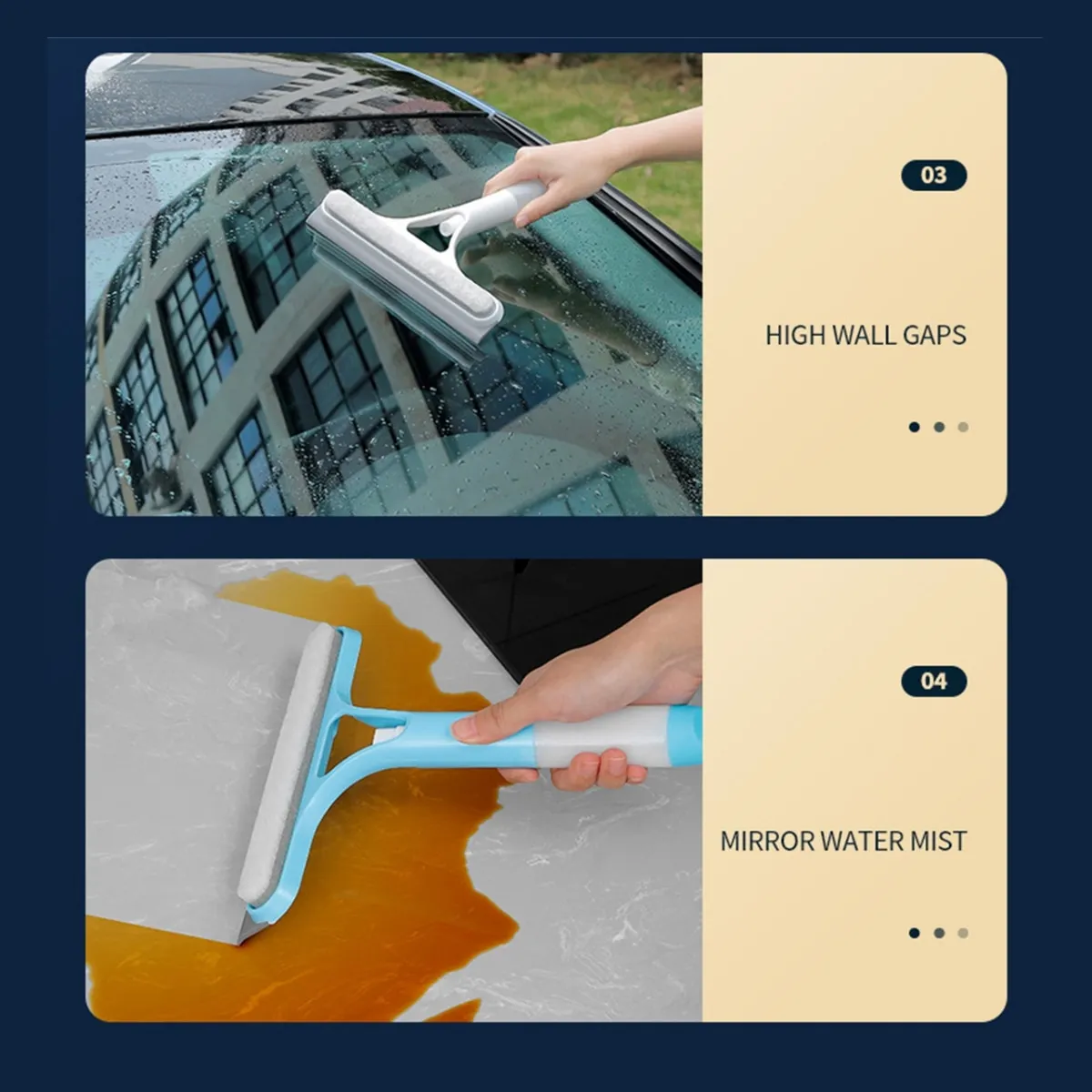 Glass Clean Squeegee Raclette Window Cleaning Wipes Pladur Floor Mop  Cleanliness to the House Squeodo Accessory Home Accessories - AliExpress