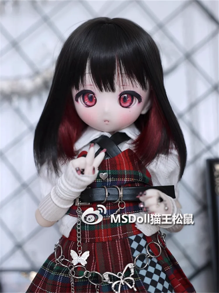 New Arrival BJD Doll Wigs Long Hair For 1/3 1/4 MDD DD Hair Accessories Girls DIY Gift