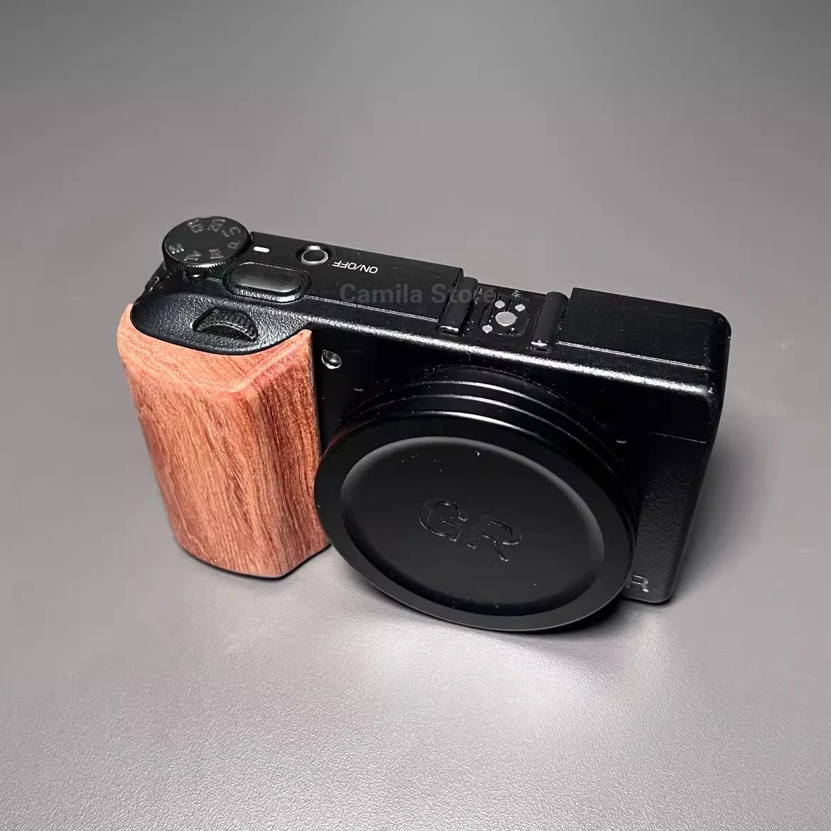 リコーカメラ用3mウッドシェイクハンドルパーツ、ハンドシャンク、滑り