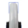 Wheelchair Caster Wheelchair Front Wheel 6 Inch Wheelchair Casters Small Cart Rollers Chair Wheel for Wheelchair Accessories 3