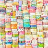 500g Random Washi Tape Set 50-60 Pcs No repeat Stationery Stickers Adhesive Masking Tape Scrapbooking Kawaii Journal Supplies 1