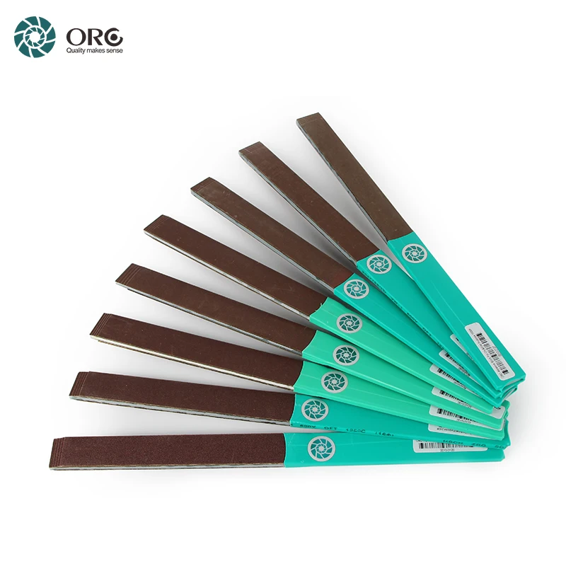 ORO 쥬얼리 휴대용 건식 습식 연마 스틱, KOVAX KFAA, 방수 찢어진 사포 막대, 10 매