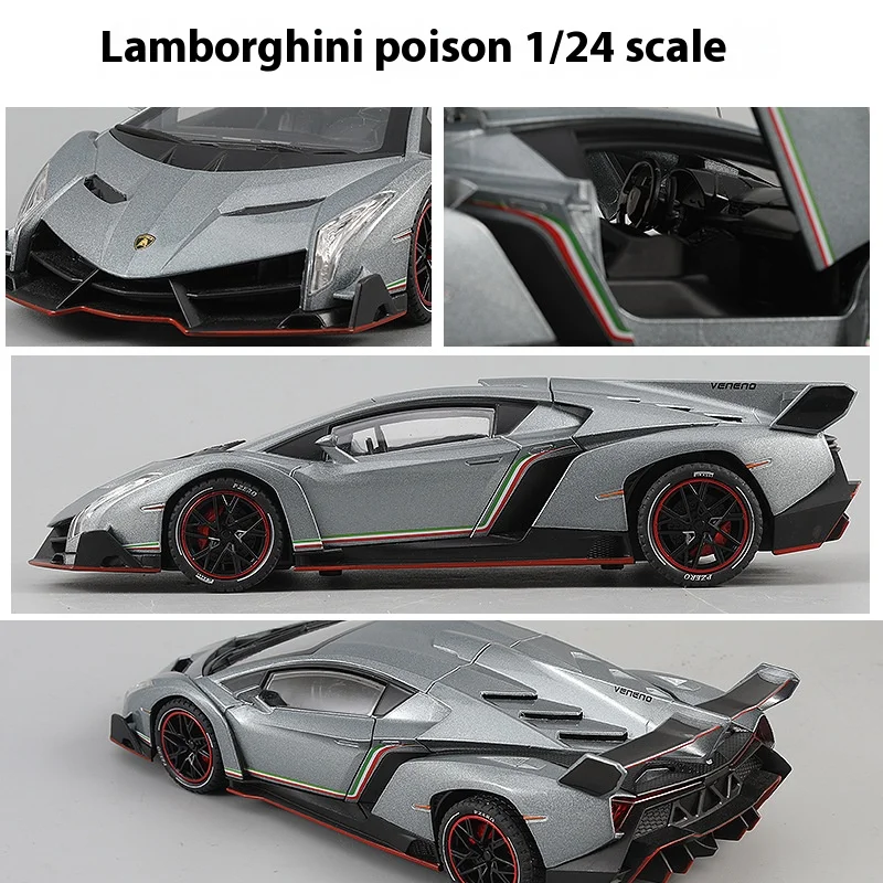 1:24 Lamborghini Veneno Limited edition supercar Alloy Diecast
