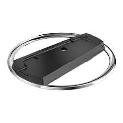 Enhanced Cooling Vertical Stand for PS5 Game Console - Anti-Slip Gaming Base (Black)