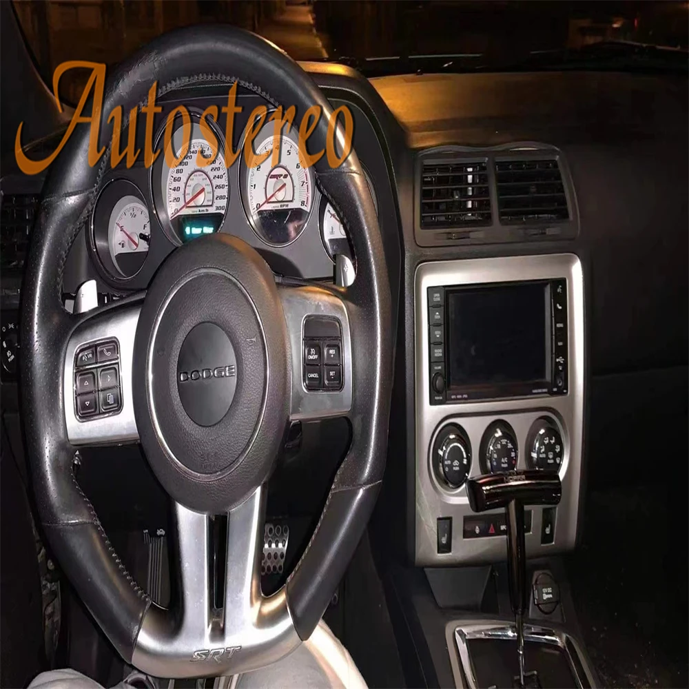 Tesla Screen For Dodge Challenger 20082014 V8 Android Car Radio GPS