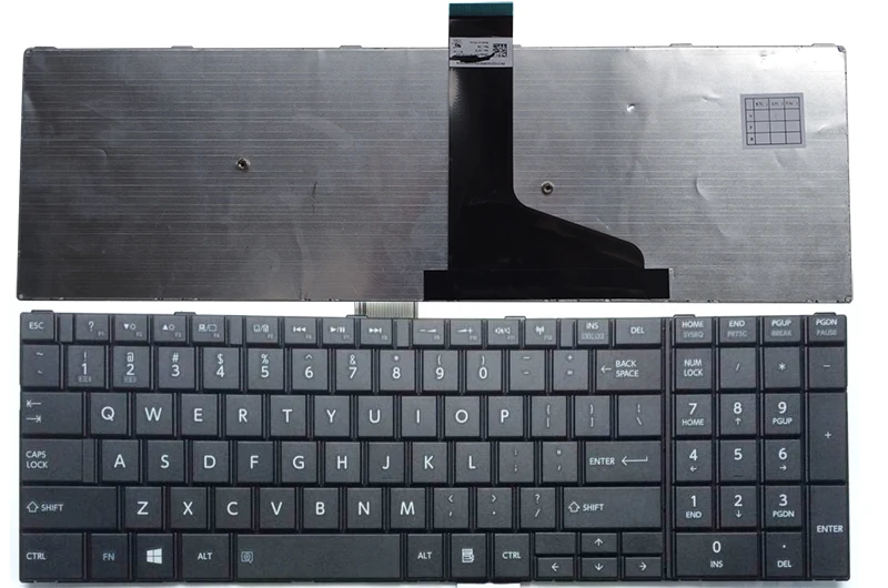 Clavier AZERTY Français Neuf Pour Toshiba Satellite S50-B, S50D-B, S50T-B - Remplacement Direct - Marque Kinpower