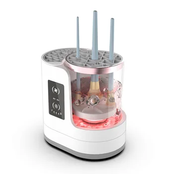 High-end 3 in 1 USB Electric Makeup Brush Cleaner Machine Automatic Cleaning Quick-Drying Tool Cosmetics Brush Washer 1