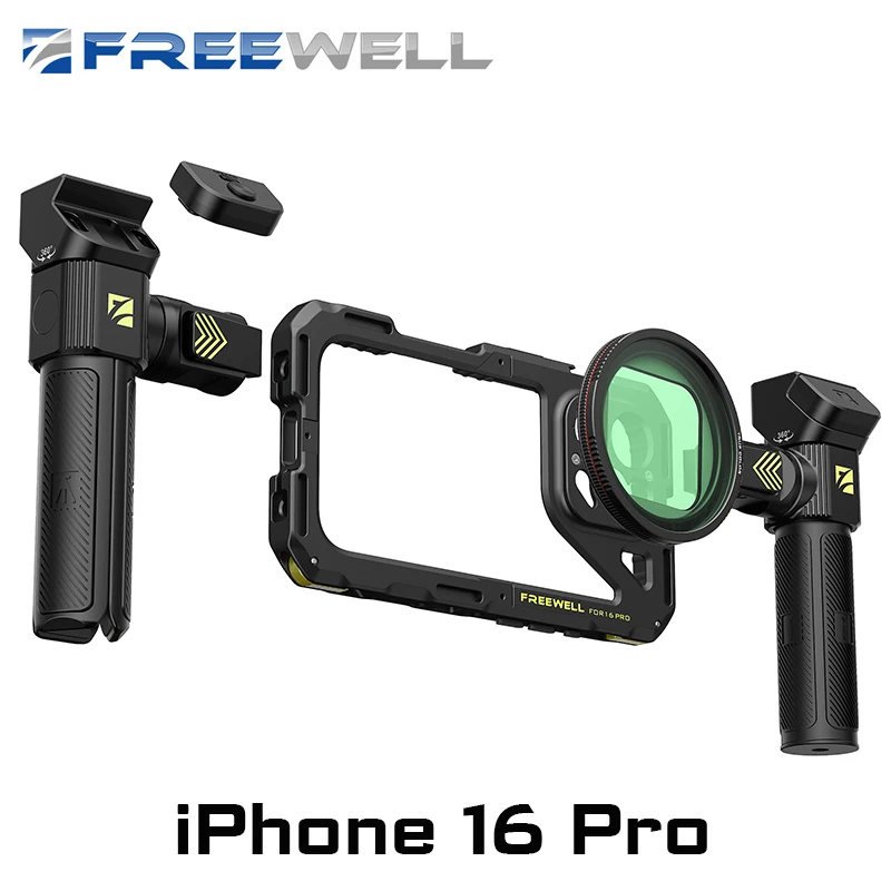 Freewell Genius Rig Kit iPhone 16 Pro用美品 Amazon.com: Freewell Genius Rig Cage for iPhone 16 Pro