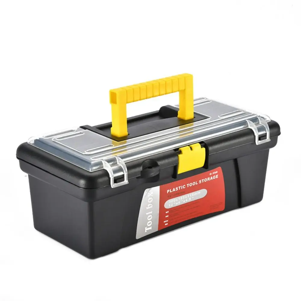 Portable Plastic Toolbox Equipment Box Multi-function Instrument Protection Tool Organizer Storage Box