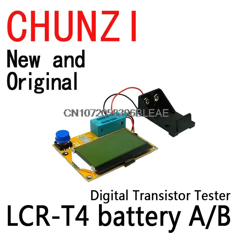 Lcr-T4 Lcd Digital Transistor Tester Meter Diodo Triodo Capacità Esr Meter M328 Batteria Per Mosfet/Jfet/Pnp/Npn L/C/R1