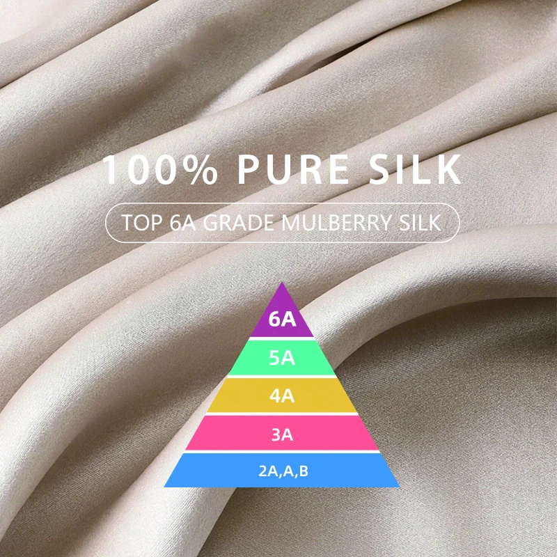 Luxurious 100% Natural Mulberry Silk Pillowcase with Lenzing Tencel Backing