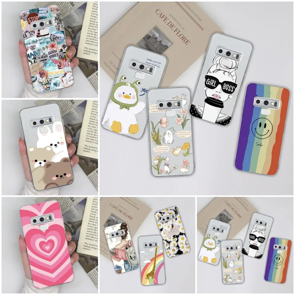 Per Samsung Galaxy Note 9 Custodia In Silicone Per Samsung Galaxy Note 9 Note9 Cover Case Tpu Funda Per Samsung Note 9 Custodia Per Telefono