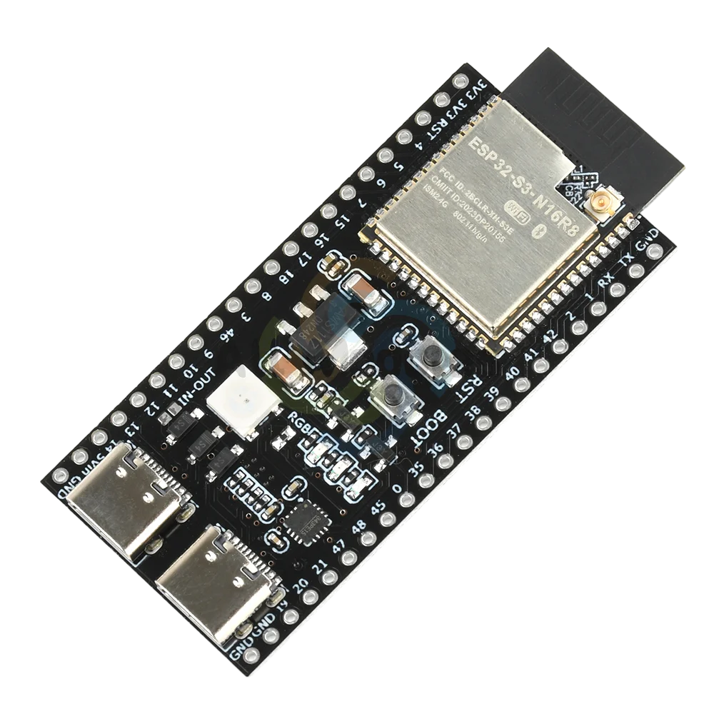 รูปสินค้า แผ่นพิมพ์พัฒนา ESP32-S3 สำหรับโปรเจกต์ IoT ขั้นสูง