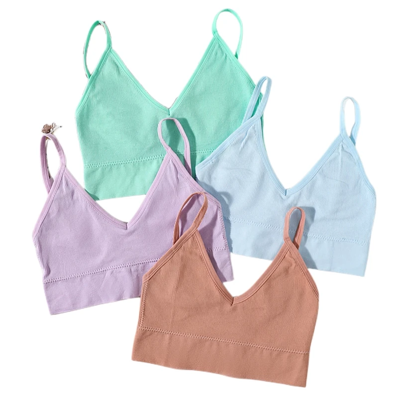 Seamless Bra Sports Bras For Women U-shape Back Crop Tops Female Bralette Comfort Sexy Lingerie Brassiere Women Nowire Underwear
