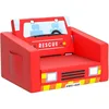 Kids Sofas Children's Sofa Bed Baby's Upholstered Couch Sleepover Chair Flipout Open Recliner 4