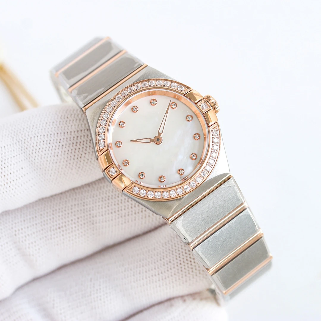 Orologio da donna di lusso al quarzo - Vista sul polso