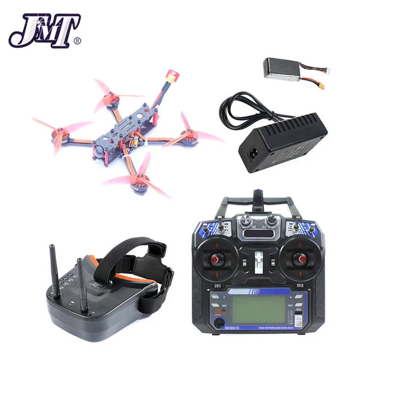 

DIY FPV Full Set F4 X1 175mm 2-4S FPV Racing Drone GHF405AIO Flight Controll Ratel 1200TVL FPV Camera Supra-VTX FS-i6 Radio
