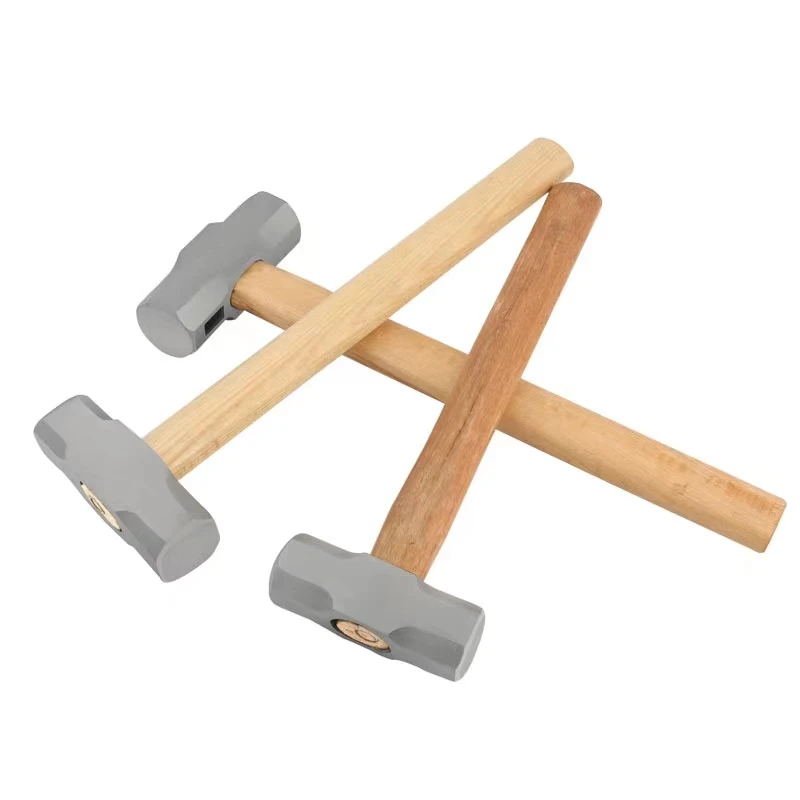 Octagonal hammer square head wooden handle heavy smashing wall demolishing wall hammer multi-functional masonry iron hammer cons multi functional pen pencil holder office desk stationery organizer wooden storage boxes card holder valentine s day gift