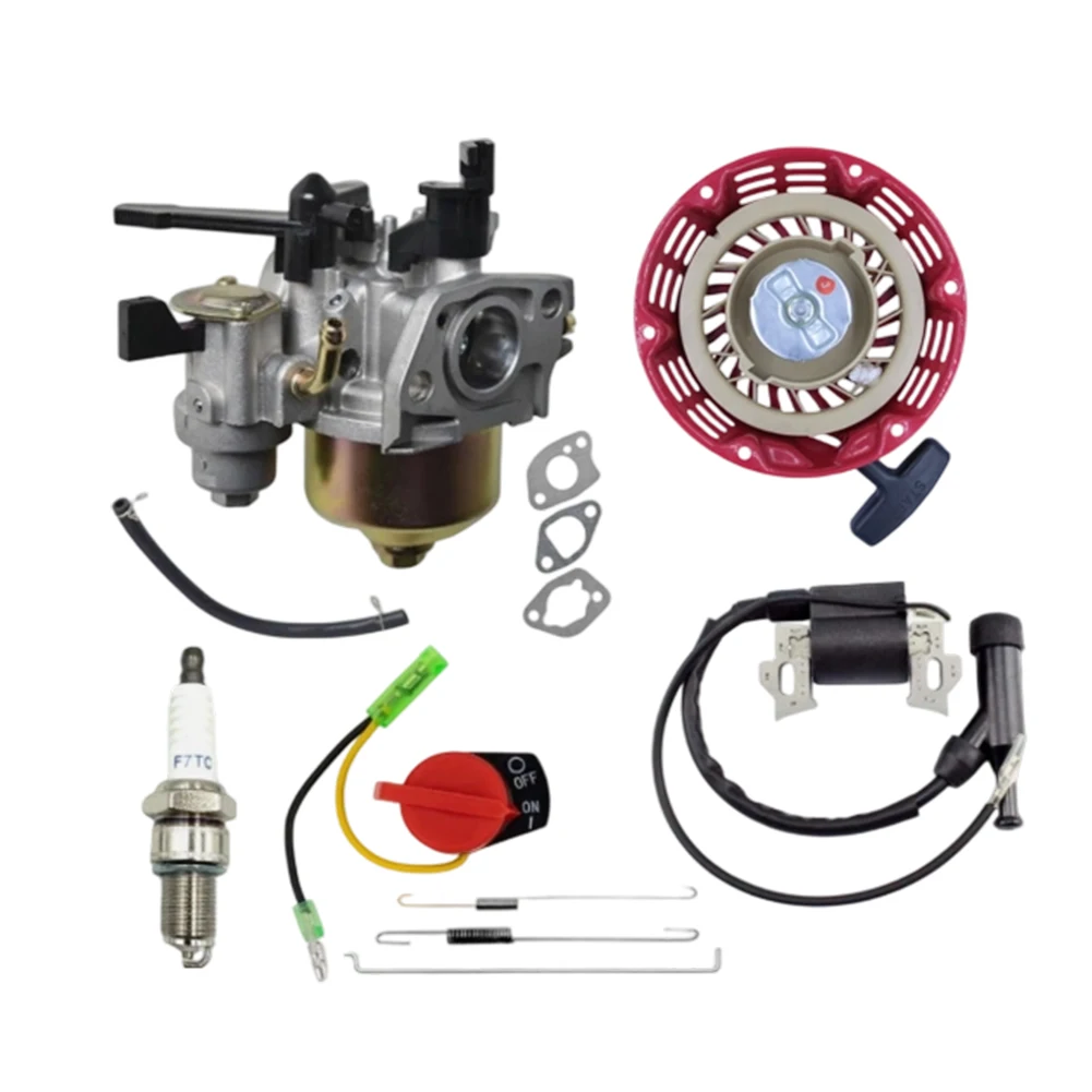1sets Throttle Return Governor Spring Repair Kit For Honda GX160= 5.5HP 6.5HP 168F 170F Carburetor & Recoil Starter Repair Kit