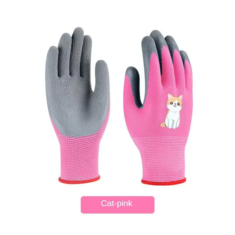 Children's Durable Waterproof Non-Slip Safety Garden Gloves