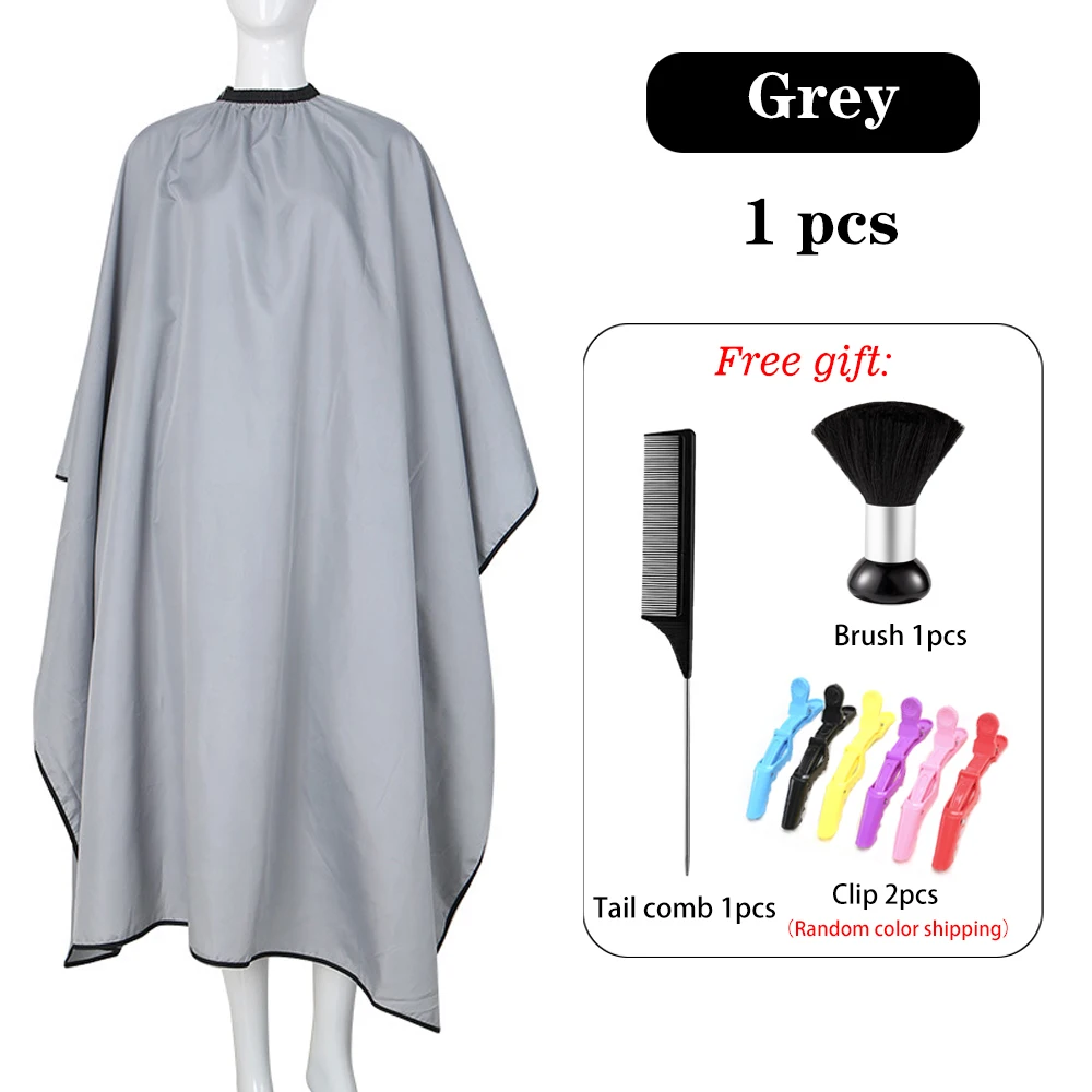 Premium Salon Haircutting Cape with Elastic Band and Hook Closure – 140x160cm Adult Hairdressing Cape