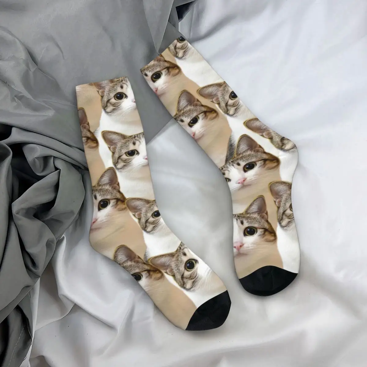 

Носки мужские/женские Смешные в стиле хип-хоп из полиэстера