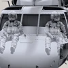 1/35 Scale Resin Figure Kit Helicopter Pilot 2 Men (Helicopter Not Included) Unassembled Unpainted Object Garage kit 1
