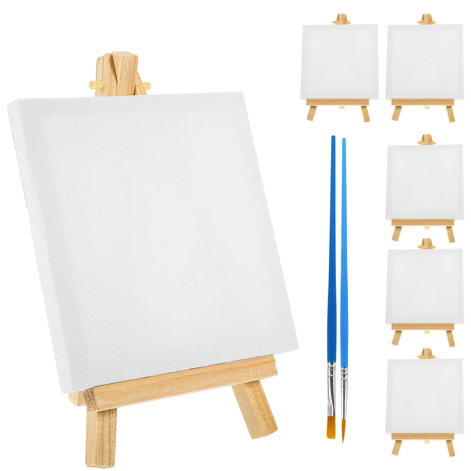 Mini Oil Easel Art Painting Supplies Canvas Stand Small Wood Kits for Adults Child Frames