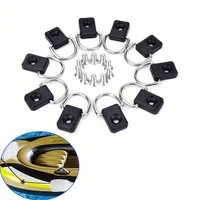 10pcs Kayak D Ring Lightweight Anti-corrosive Surfboard Accessories Fishing Rigging For Kayak Boat 1