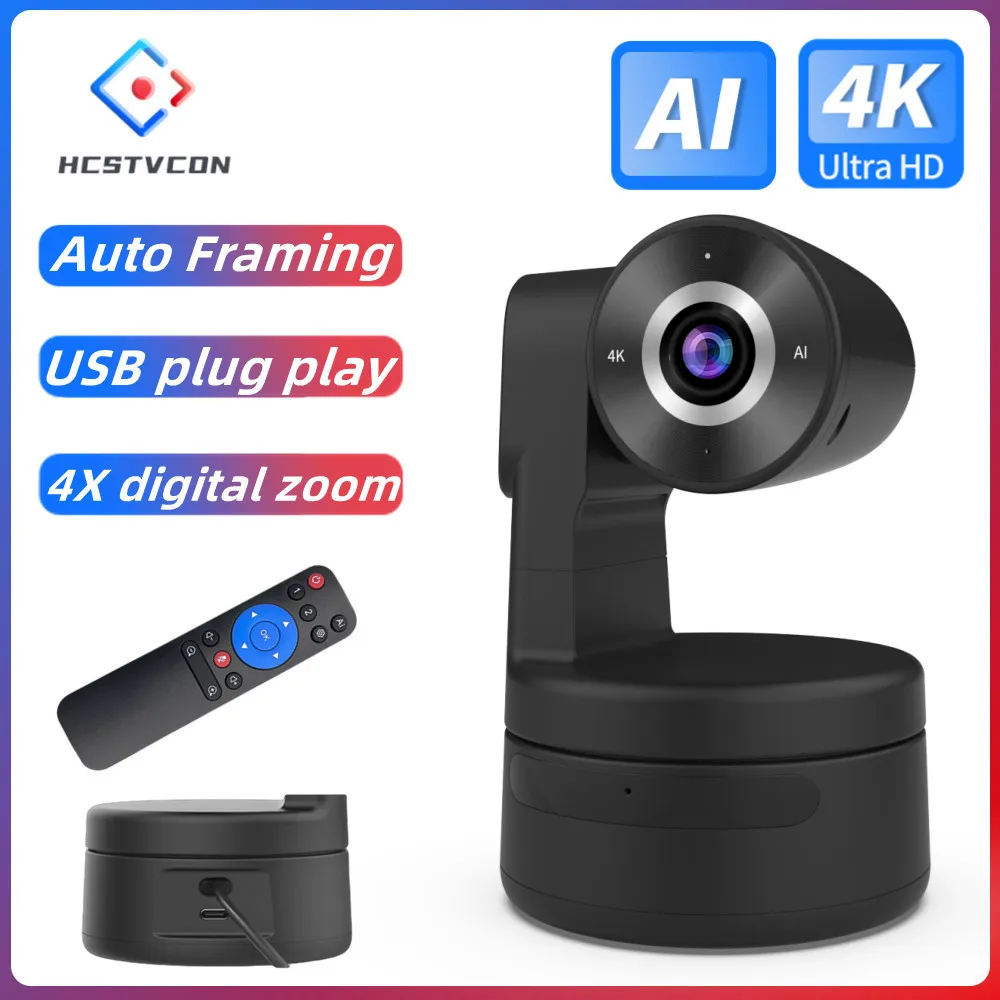 Webcam Poly A4LZ8AA#ABB 4K Ultra HD