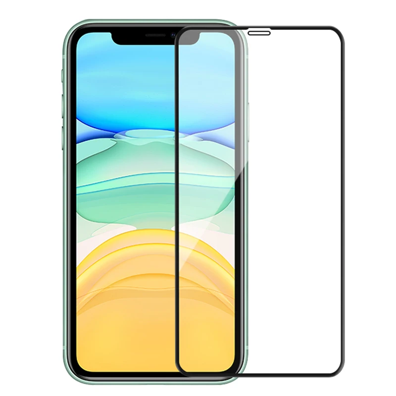 Vetro protettivo a copertura totale per iPhone 11 12 Pro XS Max X XR Protezione schermo per iPhone 7 8 6 Plus SE 2020 11 12 Vetro