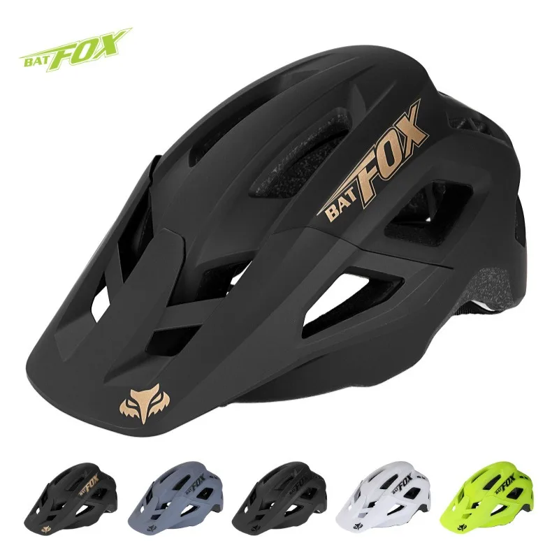 BATFOX Mountain Bike MTB Helmet Cycling Downhill Bicycle Road