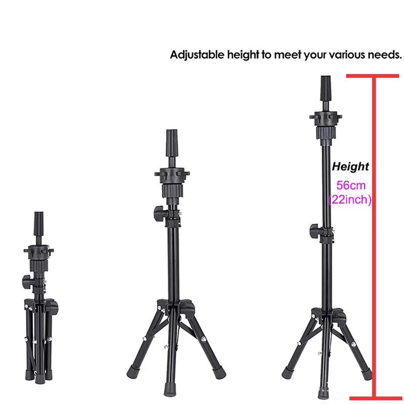 Mini Training Mannequin Head Wig Stand Holder For Make