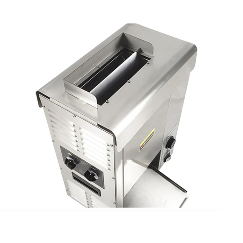 Multi Functional Conveyor Chain Toaster Hamburger Bun Toaster Machine Vertical Contact Conveyor Toaster For Hamburger Shop