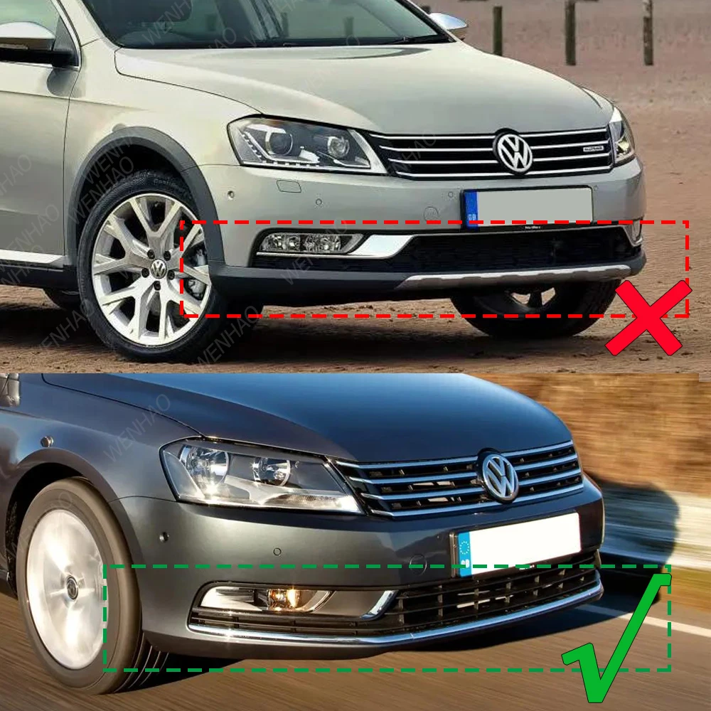 Tuning-art 617 Protezione Paraurti In Acciaio Inox Per Volkswagen Passat B7 Variant 2010-2014