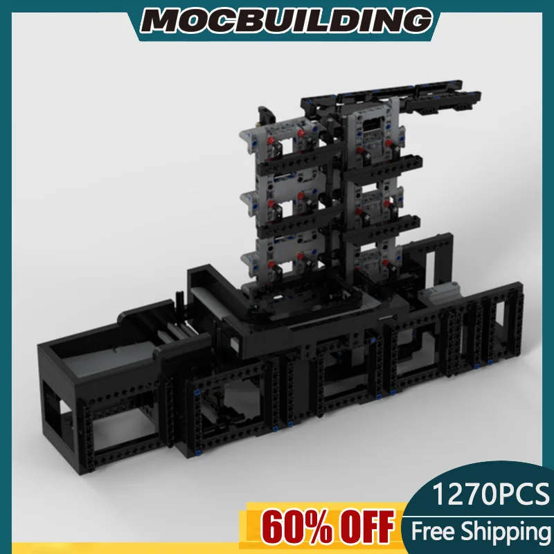 

Moc Building Block Gbc Centipede Lift V2 Dribbling Device DIY Assembly Model Sports Children's Gift Toy