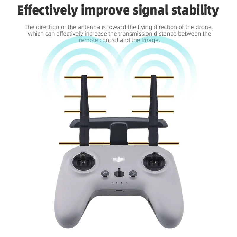 2.4Ghz /5.8GHz Yagi Antenna Signal Booster for DJI Avata / FPV Remote Control Signal Range Transmitter Extender Drone Accessory