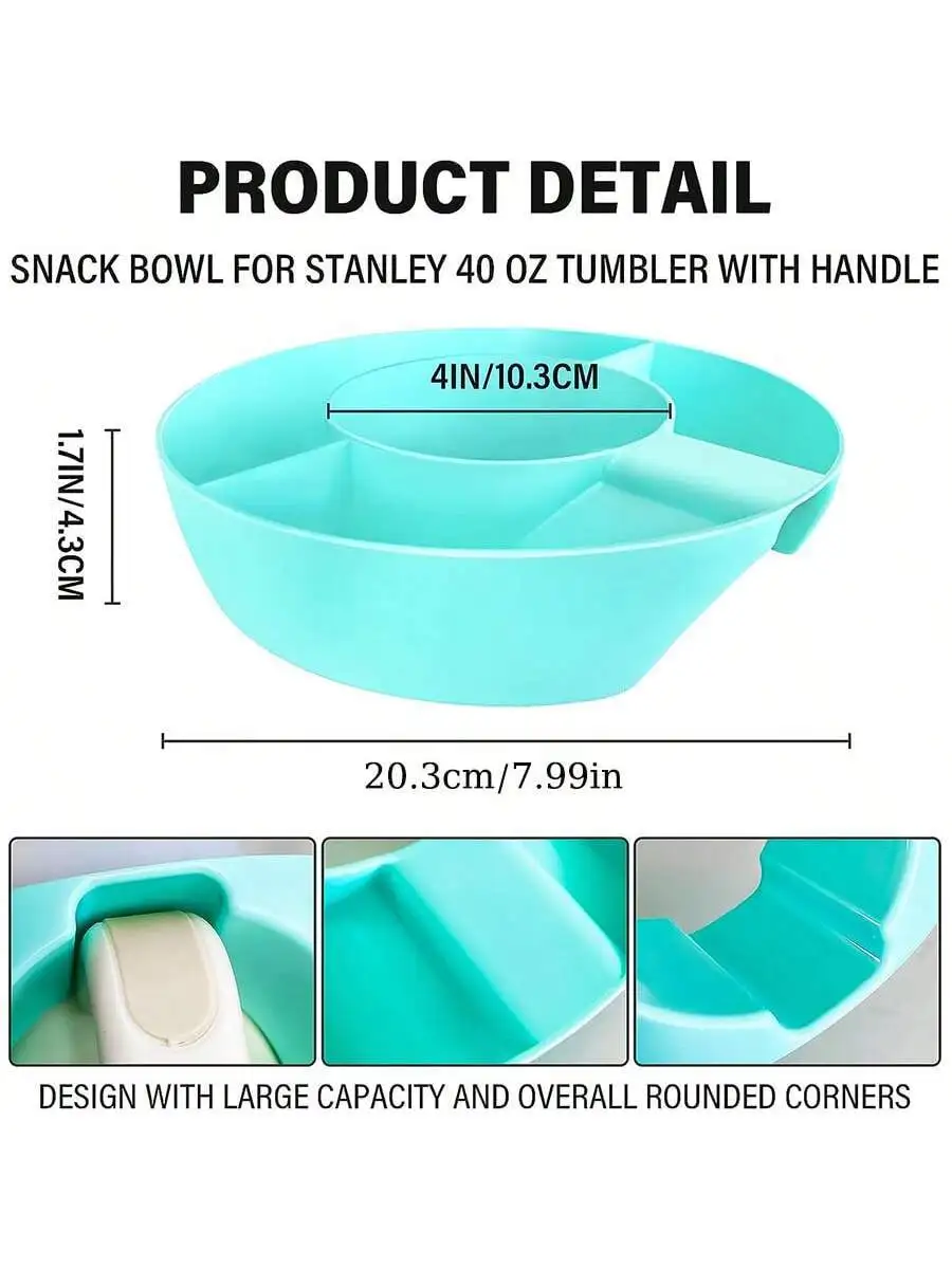 Silicone Snack Bowl Food Grade Reusable Snack Ring Lightweight Candy Tray Dispenser Fruit Candy Tray Container Food snack bowl snack dish