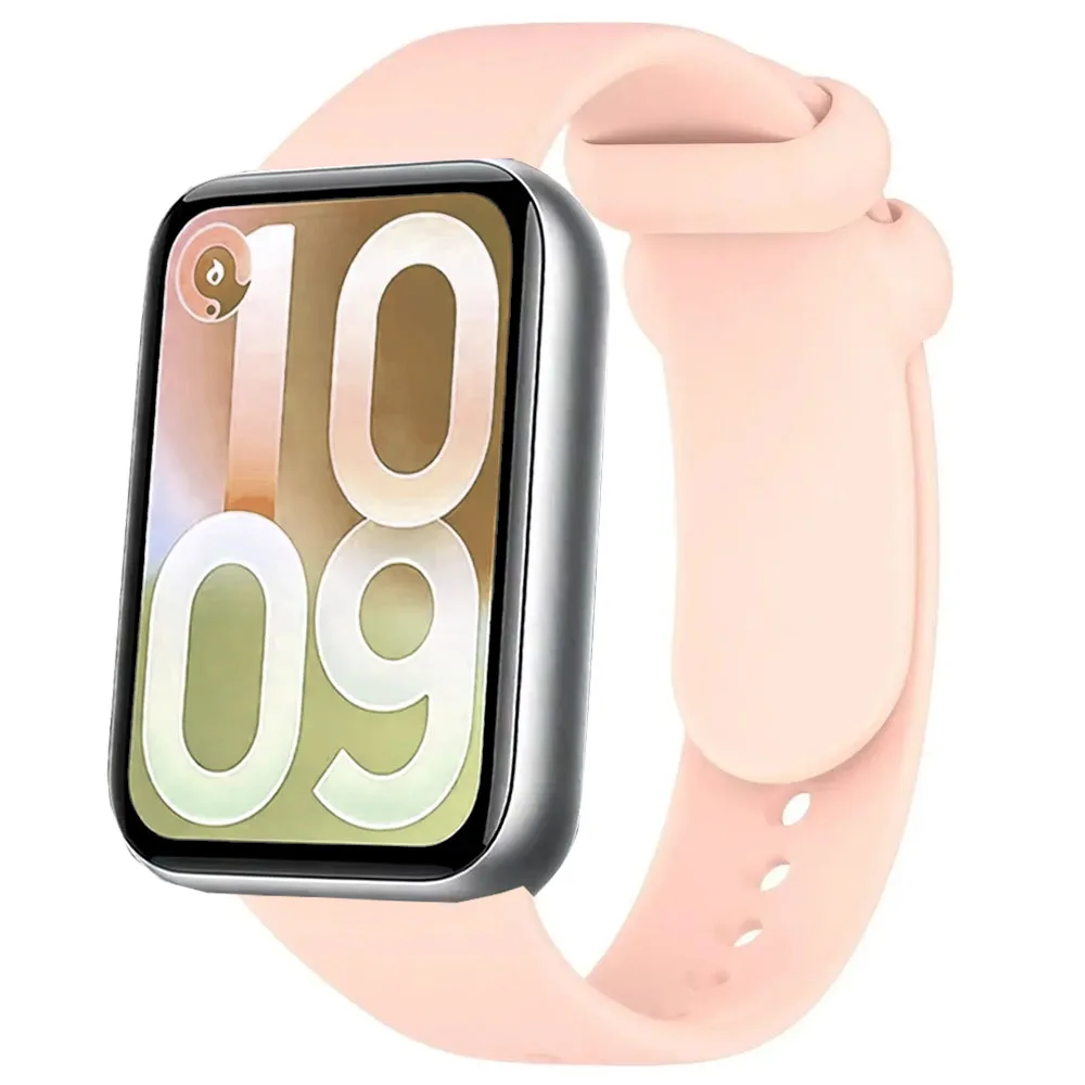 Enhanced Silicone Strap for Comfortable Wear | Replaceable Wristband for Fitness Trackers