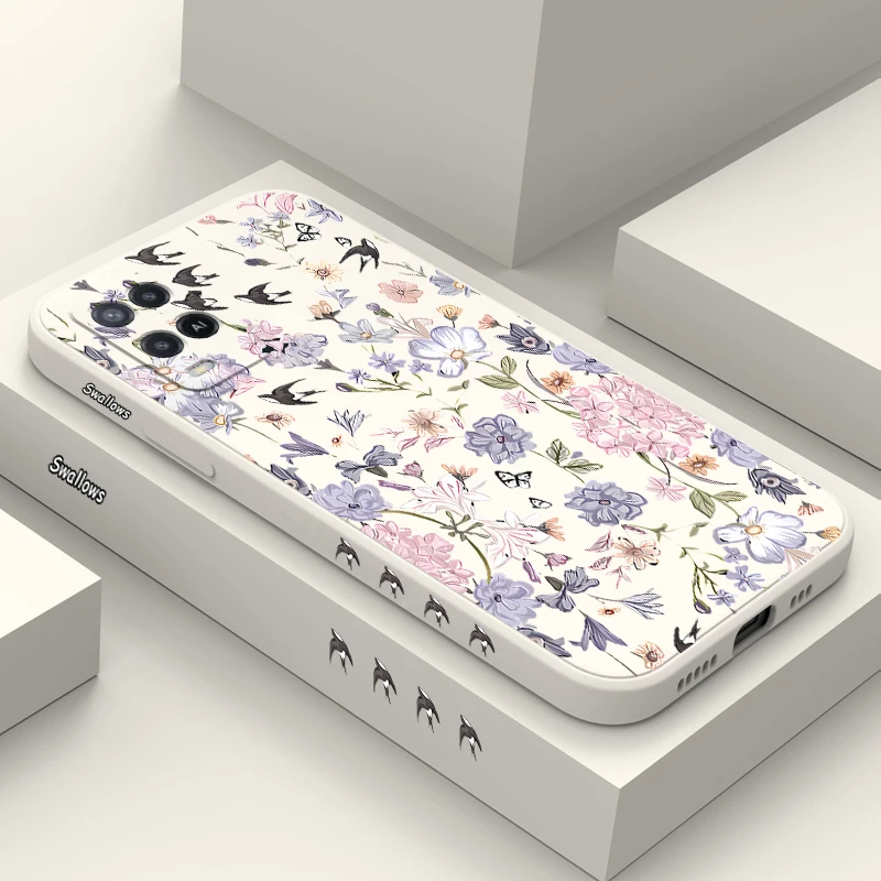 Wilted Flower Silicone Phone Case Cover