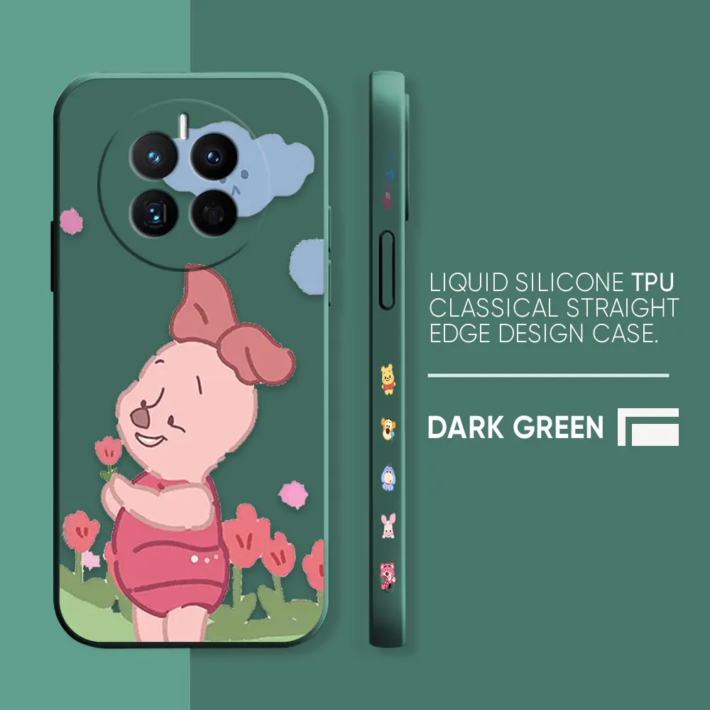 thumbnail image 1 of Phone Case For Huawei MATE 20 20X 30 40 50 P20 P30 P40 P50 10 PRO PLUS Case Cover Funda Cqoue Shell Piglet Winnie the Pooh Bear, 1 of 5